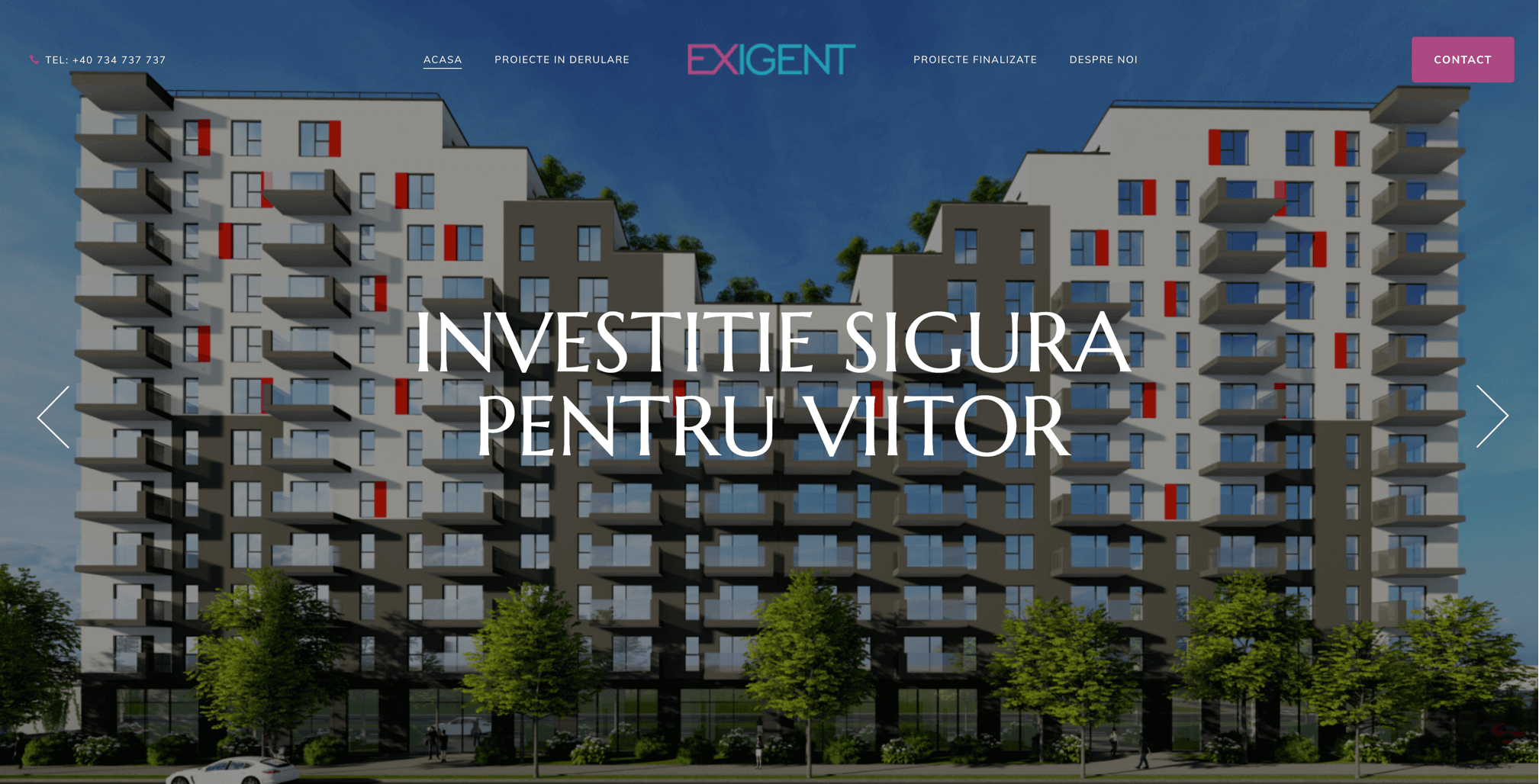 Exigent — project preview